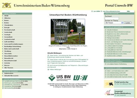 Umweltportal Baden-Württemberg Umweltportal Baden-Württemberg